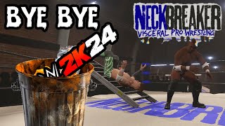 This NEW Wrestling Game COULD Beat WWE 2K Neckbreaker Visceral Pro Wrestling [upl. by Nanor]