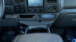 9907 f350 Full Console Conversion pt1 [upl. by Htirehc]