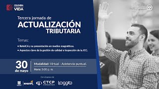 Tercera Jornada Virtual de Actualización Tributaria 2024 Seminario virtual Mayo 30 de 2024 [upl. by Arodnap]