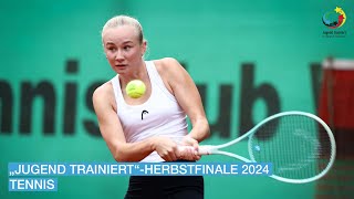 2024  Herbstfinale  Tennis [upl. by Notgnilliw769]