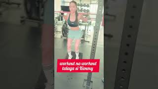 WORKOUT VIDEO OF KIM CHIU kimpau kimchiu celebrity shorts [upl. by Lonnard312]