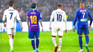 Neymar vs Cristiano Ronaldo vs Messi vs Mbappe● Top 10 Skills HD [upl. by Netsreik518]