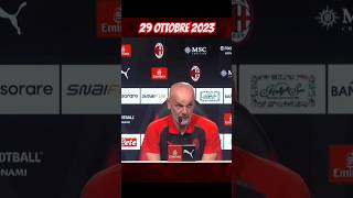 Stefano Pioli cambia opinione sul valore della rosa del Milan [upl. by Ludovika]