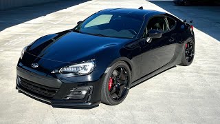 Rays 57CR on Subaru BRZ [upl. by Webber]