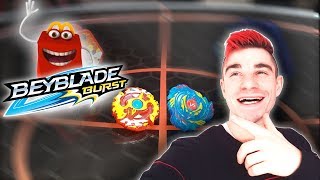 Spryzen VS Valtryek  Toupies BEYBLADE BURST du MACDONALD épisode 2 [upl. by Armanda285]