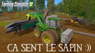 FS17 CA SENT LE SAPIN  2 Broyer du Bois Cest facile [upl. by Enaxor]