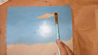 Easy Hand Painting 🎨  How To Use Brush For Painting 🖌️  Tips For Beginners [upl. by Jacqueline554]