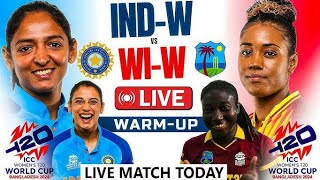 India vs West Indies Womens T20 World Cup Warm up Match Highlights 2024  IND W vs WI W Highlights [upl. by Yllom198]