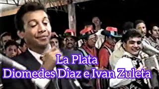 LA PLATADIOMEDES DIAZ E IVAN ZULETA EN VALLEDUPAR 1995 [upl. by Myer]