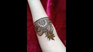 very easy front hand mehendi designs bridal mehendi designsdulhan mehendi designs henna mehndi [upl. by Nage983]