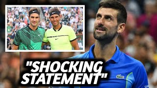 Novak Djokovic REJECTS Federer and Nadal as Tennis’ Greatest—SHOCKING Statement [upl. by Yreva819]