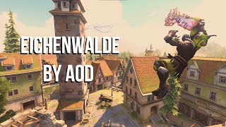 Doomfist Parkour Eichenwalde by Aod Levels 17 amp 12 [upl. by Lal]