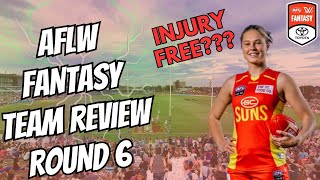 AFLW Fantasy 2024 Team Review Round 6  NO INJURIES [upl. by Gleeson]