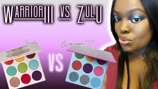 JUVIAS PLACE WARRIOR III PALETTE VS ZULU PALETTE [upl. by Filahk]