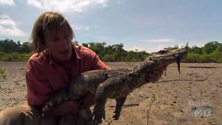 Austin Stevens In Search of the Man Eating Python Reticulated Python [upl. by Edwine46]