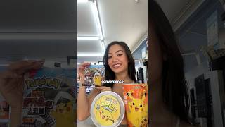 pikachu food at the korean convenience store shorts [upl. by Nosyaj]