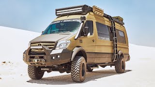 INSANE OFFROAD VAN CONVERSION  An INDEPTH Look At THE ULTIMATE CUSTOM CAMPERVAN ⛰️🚐 [upl. by Schubert]