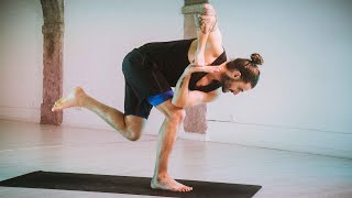 22 Min Intermediate Yoga Workout Flow To Get Strong amp Flexible [upl. by Eisenstark]