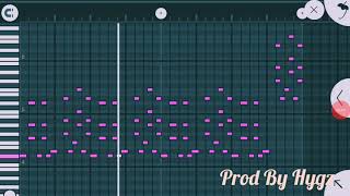 bbno Ft Y2K  Lalala On Fl Studio Mobile Reprod By Hygz [upl. by Rellek912]