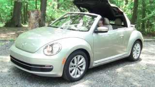 Volkswagen Beetle TDI Convertible Road Test amp Review by Drivin Ivan Katz [upl. by Llennahc635]