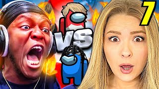 Americans React To SIDEMEN AMONG US vs TOMMYINNIT [upl. by Vivianne208]