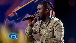 Maio performs ‘If Love Is a Crime’ by 2Face – Nigerian Idol  S9  E11  Live Show  Africa Magic [upl. by Reamy855]