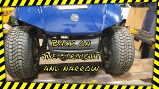 DIY frontend alignment on a Yamaha golf cart [upl. by Atinor]