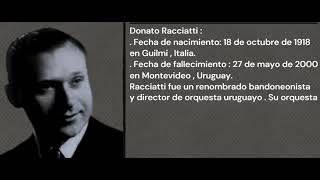 Orquesta Donato Racciatti  Silueta Porteña  Instrumental [upl. by Notsgnal722]