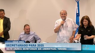 Tarifa zero para o metrô de Teresina a partir de 2025 e a formação do secretariado de Sílvio Mendes [upl. by Oiracam]