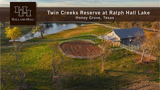 Texas Ranch For Sale  Twin Creeks Reserve at Ralph Hall Lake [upl. by Sauls]