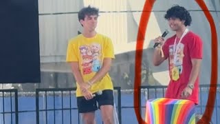 Cash and Nico face reveal at Vidcon [upl. by Aros476]