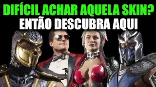 COMO CONSEGUIR E GANHAR AS SKINS DO SEU PERSONAGEM PREFERIDO NO MK11 [upl. by Doble959]