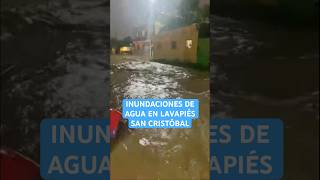 Inundaciones por lluvias en Lavapiés San Cristóbal RD [upl. by Asile962]