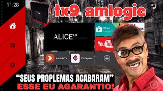 Melhor e MAIS Leve ROM para TV Box TX9 Amlogic 2024 [upl. by Dde]