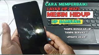 cara atasi laptop black screen hanya ada kursor simple parah cek deskripsi [upl. by Ahsiken]