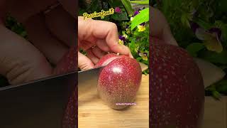 Passionfruit 🍇 satisfying shortvideo shorts fruit garden beautiful food [upl. by Yasmeen999]