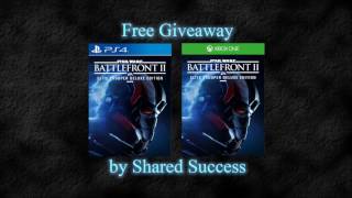 Giveaway 1 ENDED  Star Wars Battlefront II Elite Trooper Deluxe Edition for XBOX ONE amp PS4 [upl. by Yelyak131]