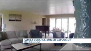 Boiler explosion at home [upl. by Blodgett]