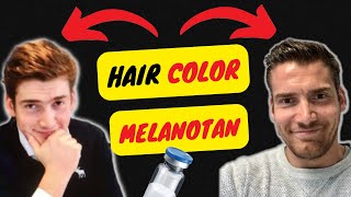 How melanotan changed the color of my hair permanently [upl. by Schechter]