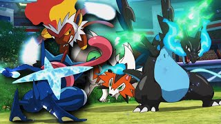 Charizard Greninja Infernape Lycanroc AMV  Believer [upl. by Asenad]