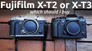 FUJIFILM XT2 OR FUJIFILM XT3 WHICH MIRRORLESS APSC CAMERA SHOULD I BUY [upl. by Yerfdog]