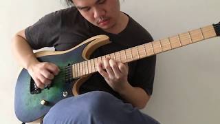 Tim Henson  Jared Dines Biggest Shred Collab  Cover By FRAME [upl. by Salvidor803]