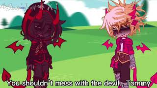 You shouldn’t mess with a GOD  Godinnit AU  TW Flashing  Gacha DSMP meme [upl. by Snowman]