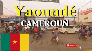 Riding in the streets of Yaoundé Cameroon  Very vibrant town   Cameroun [upl. by Echo]