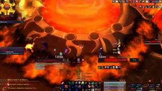 Epilogue vs Ragnaros 10 Heroic Mode Solo tanked [upl. by Katuscha]