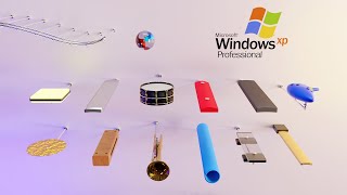 Windows XP Startup Sound Played on Different Instruments With Marble [upl. by Enileoj]