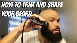 How to Trim and Shape your Beard [upl. by Till]