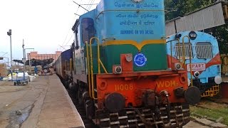 Shunting Scenes at Chennai Central [upl. by Eyram502]