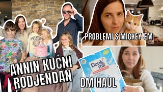 SLAVIMO ANNIN ROĐENDAN I POKUĆNI VLOG  mama 4 djece [upl. by Madel870]