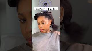 Mastering Low Porosity 4C Hair Unlocking Moisture for Healthy Hydrated Curls curlyhair hairtip [upl. by Adda222]